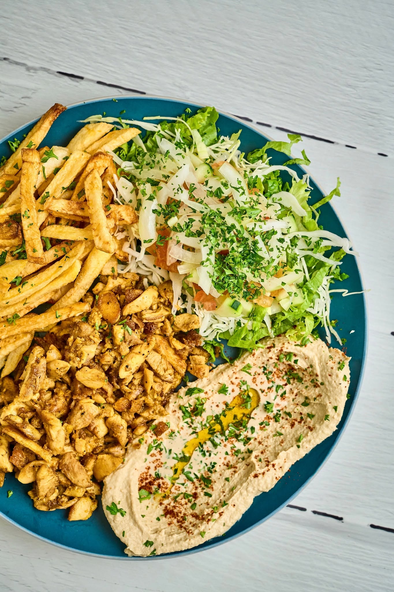 Shuwarma plate